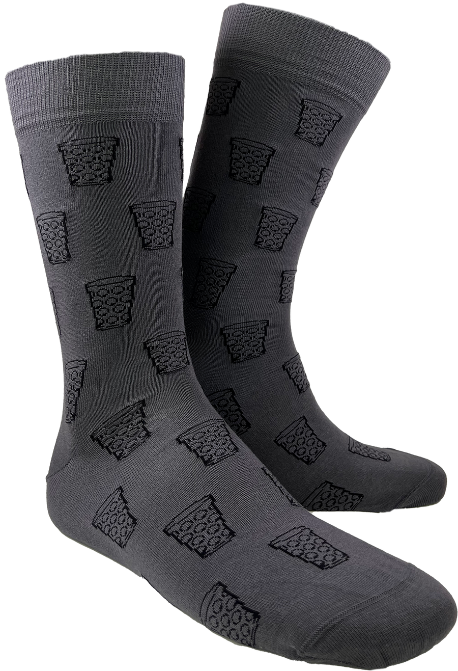 SOCKEN "coole Pälzer Socke" (anthrazit/schwarz) - Pfälzer Freiheit