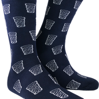 Socken "coole Pälzer Socke" (blau) - Pfälzer Freiheit