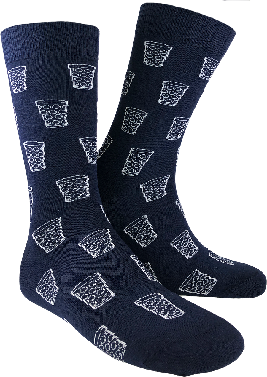 Socken "coole Pälzer Socke" (blau) - Pfälzer Freiheit