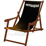 LIEGESTUHL MIT GETRÄNKEHALTER  "Uffbasse" - Pfälzer Freiheit