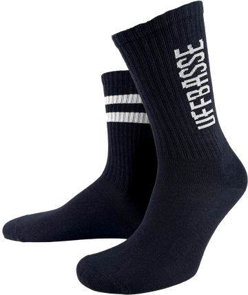 SOCKEN "coole Pälzer Socke" UFFBASSE (marine/weiß) - Pfälzer Freiheit